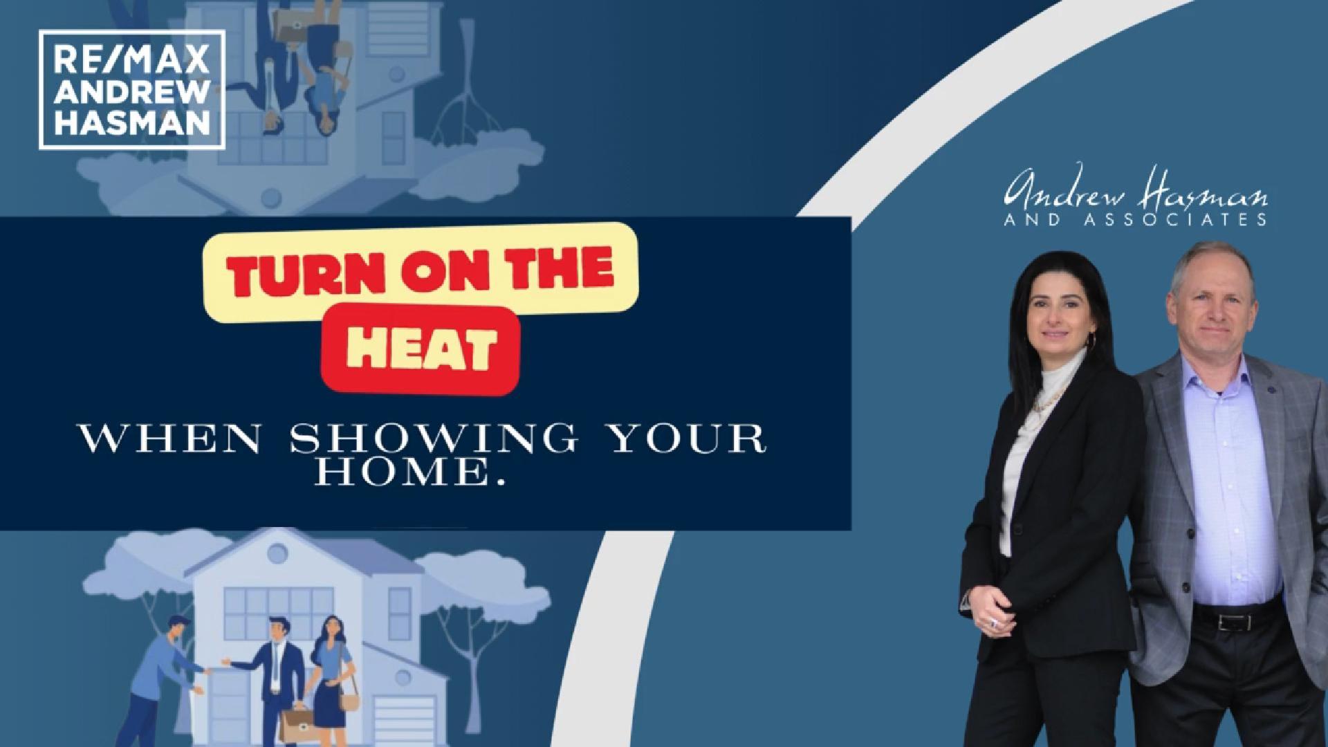 TURN ON THE HEAT | Create a Cozy Home Environment for Showings 👍